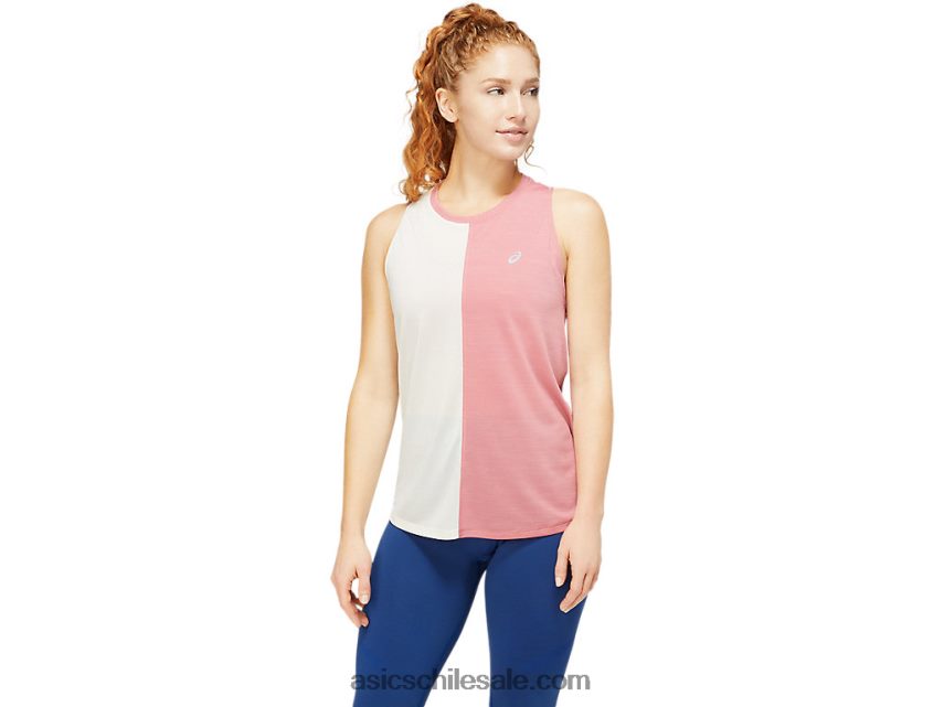 mujer Asics tanque de tokio R8N4463839 rosa ahumado/abedul