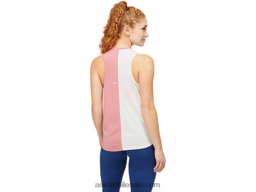 mujer Asics tanque de tokio R8N4463839 rosa ahumado/abedul