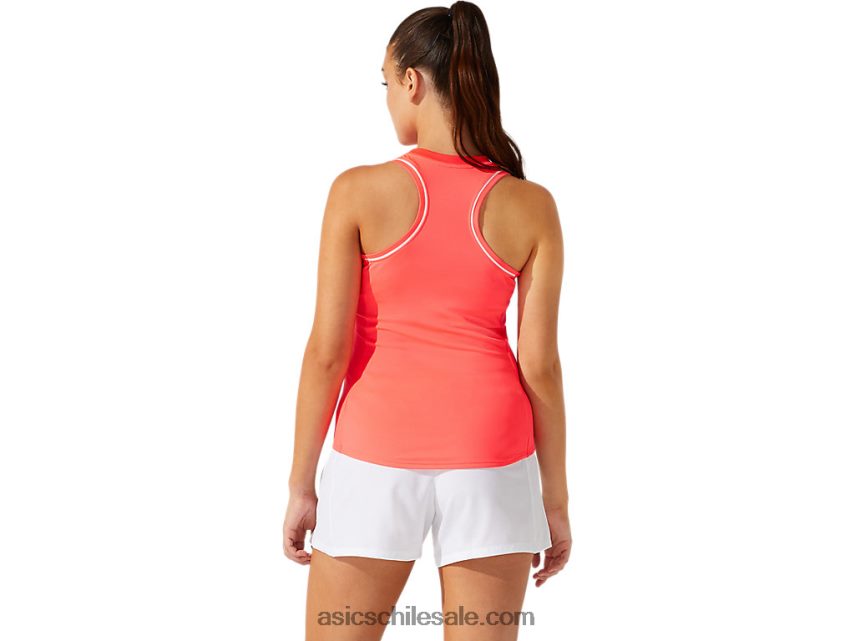 mujer Asics tanque de tuberías R8N4463796 diva rosa