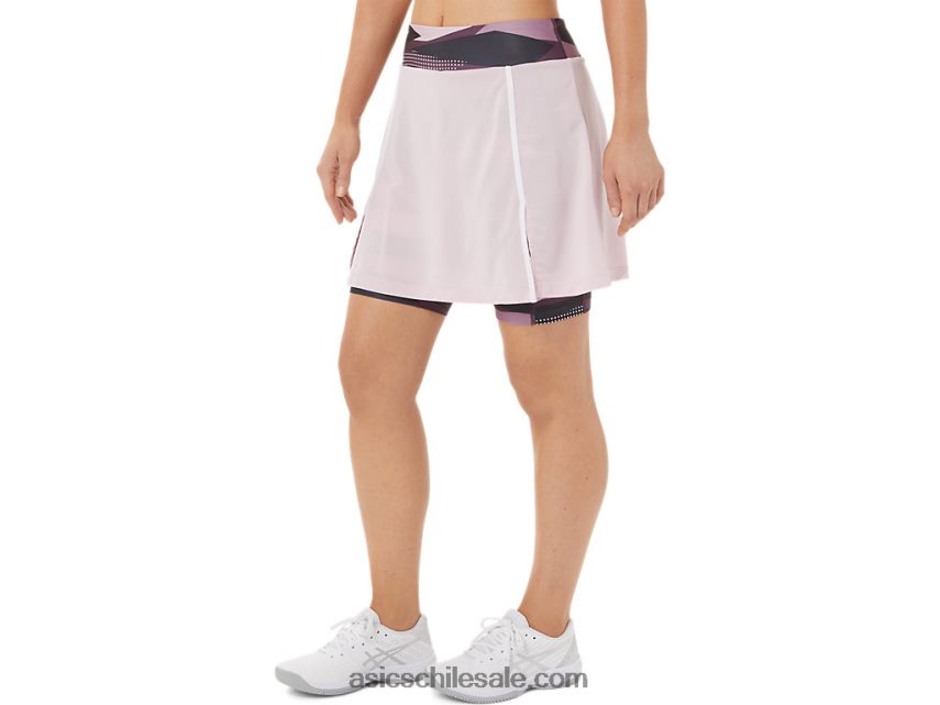 mujer Asics nueva falda pantalón fuerte 92 R8N4463277 apenas rosa