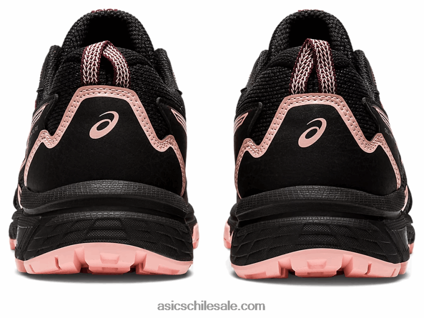 mujer Asics empresa de gel 8 R8N4462873 negro/rosa escarchado