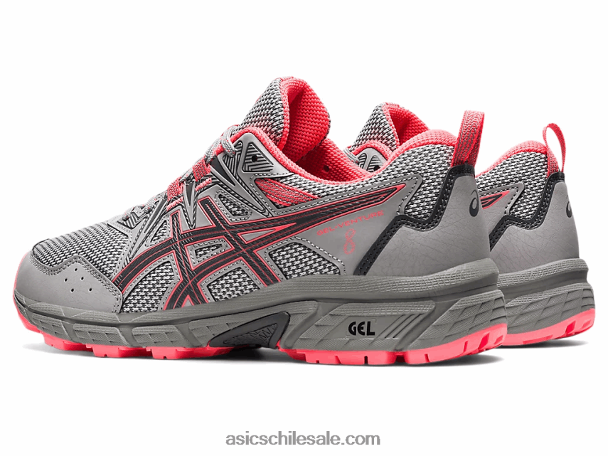 mujer Asics empresa de gel 8 R8N4463611 gris piedmont/coral ardiente
