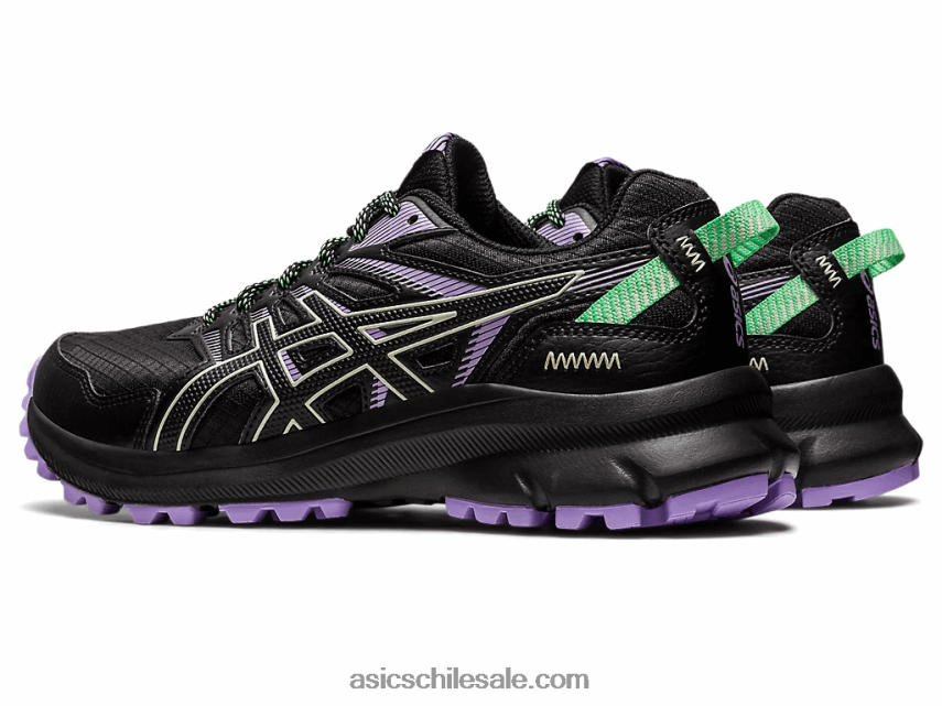 mujer Asics explorador de senderos 2 R8N4462421 negro/verde susurro