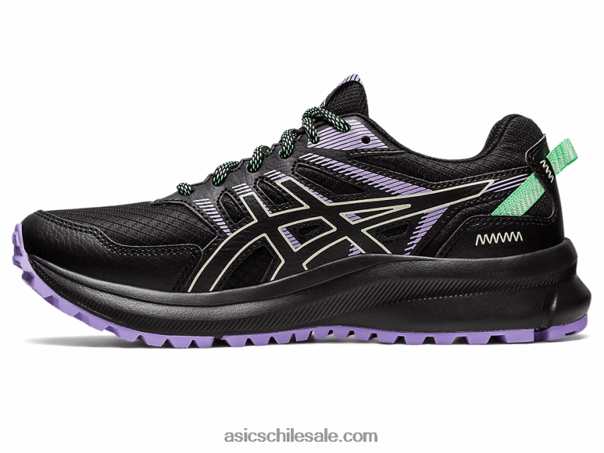 mujer Asics explorador de senderos 2 R8N4462421 negro/verde susurro