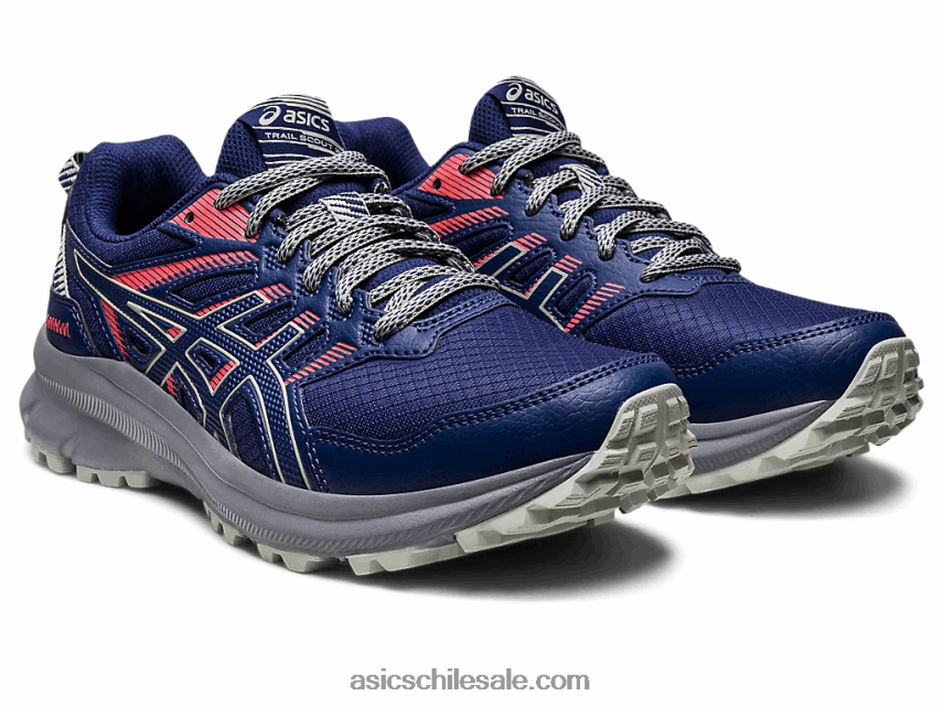 mujer Asics explorador de senderos 2 R8N4462453 azul índigo/salvia claro