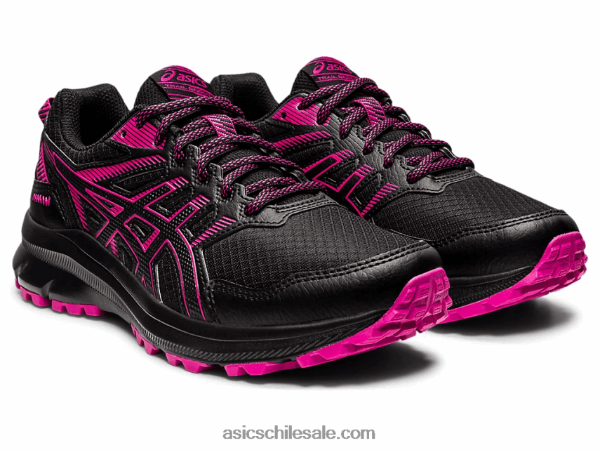 mujer Asics explorador de senderos 2 R8N4463897 negro/rojo fucsia