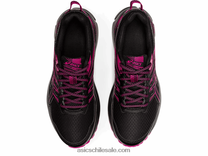 mujer Asics explorador de senderos 2 R8N4463897 negro/rojo fucsia