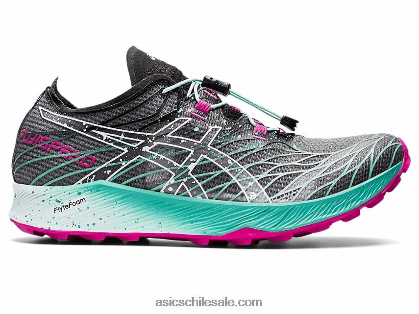mujer Asics fujivelocidad R8N4463102 mar negro/relajante