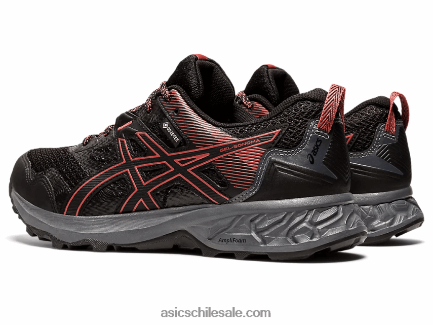 mujer Asics gel-sonoma 5 g-tx R8N4464007 rosa negra/seca
