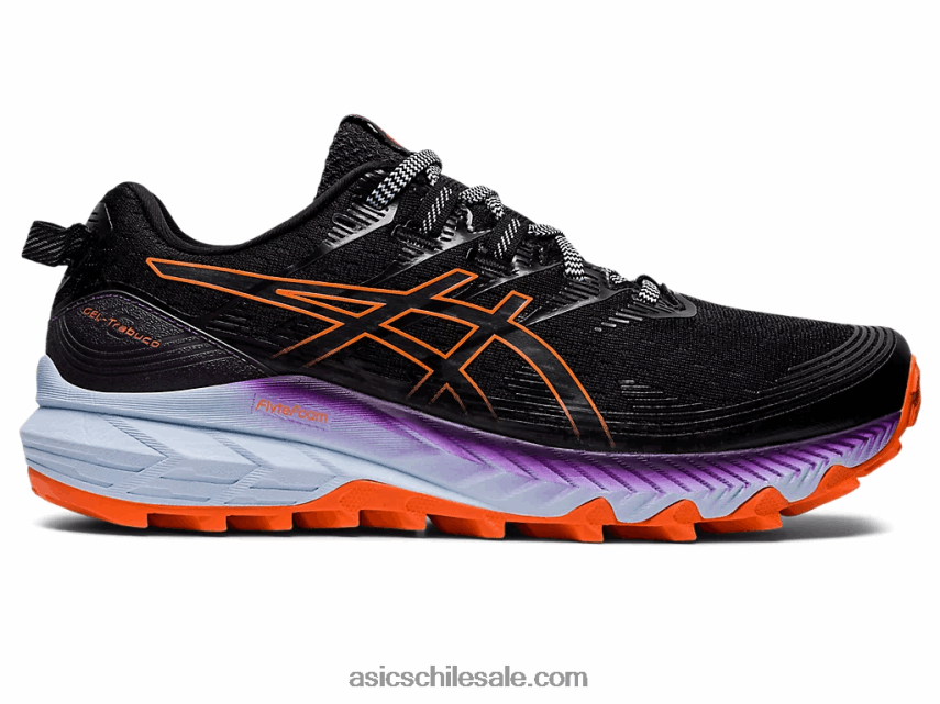 mujer Asics gel-trabuco 10 R8N4462880 negro/naranja nova