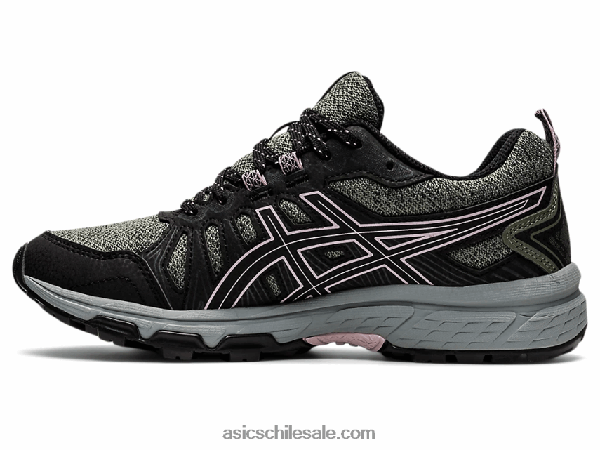 mujer Asics gel-ventura 7 R8N4464118 verde liquen/rosa cuenca