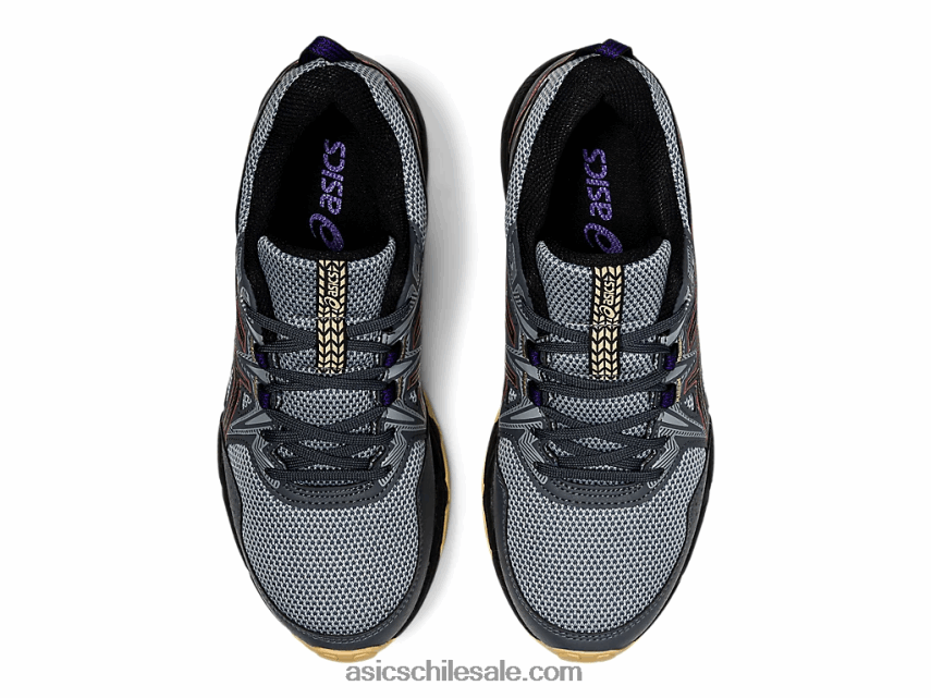 mujer Asics gel-venture 8 de ancho R8N4463938 gris portador/ladrillo rojo