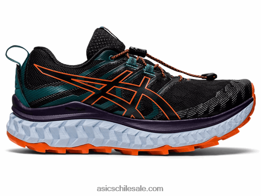 mujer Asics trabuco max R8N4462882 negro/naranja nova