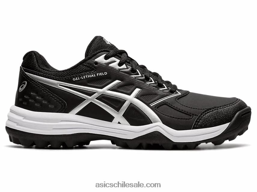 mujer Asics campo gel-letal R8N4463578 negro/plata pura