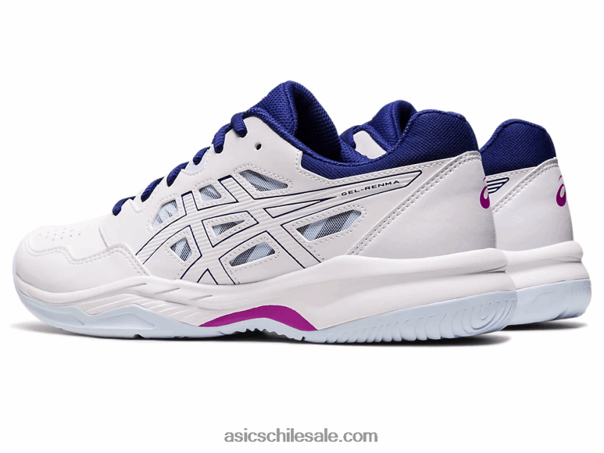 mujer Asics gel-renma R8N4463096 blanco/azul marino