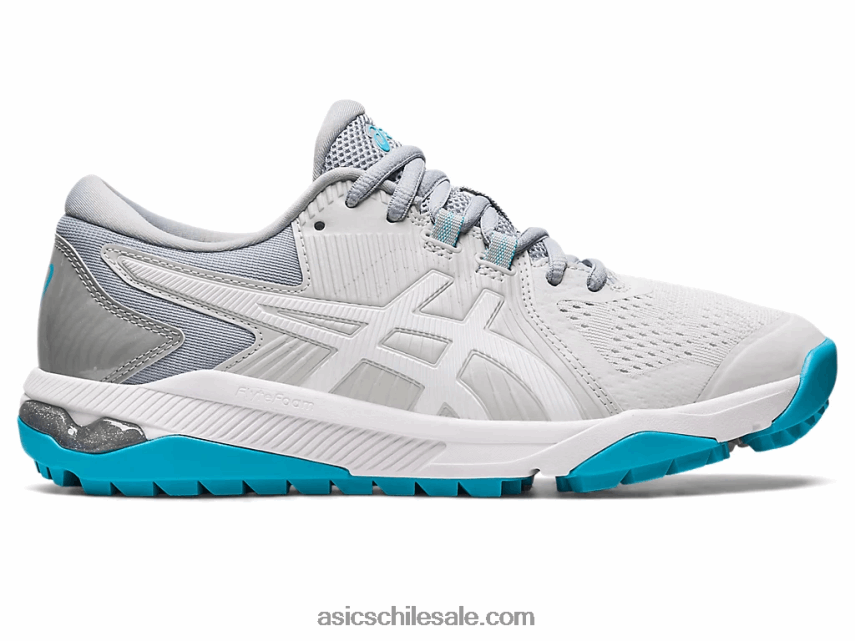 mujer Asics deslizamiento de curso de gel R8N4462305 gris glaciar/acuario