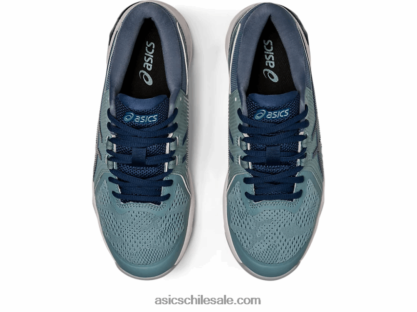 mujer Asics deslizamiento de curso de gel R8N4462317 acero ligero/gran tiburón