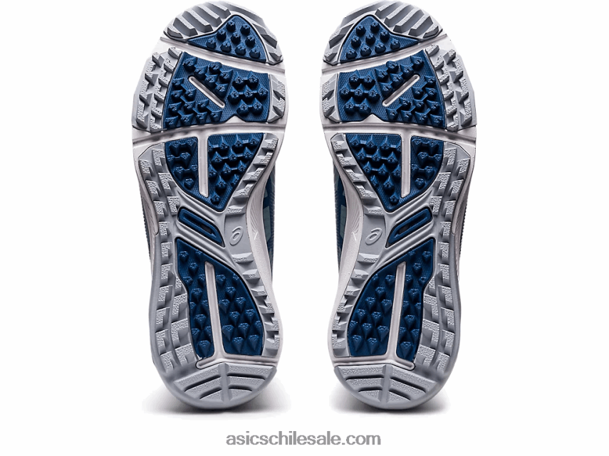 mujer Asics deslizamiento de curso de gel R8N4462317 acero ligero/gran tiburón