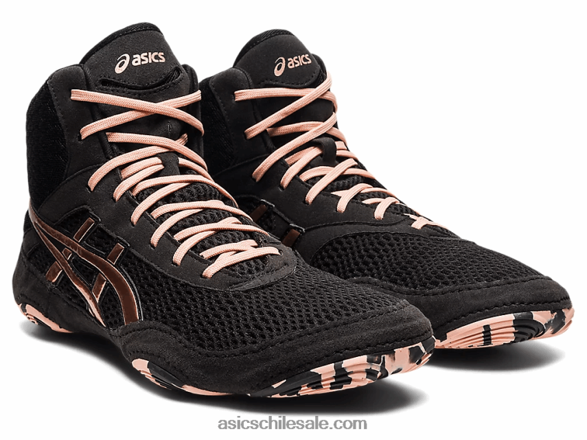 mujer Asics matblazer R8N4463893 negro/oro rosa
