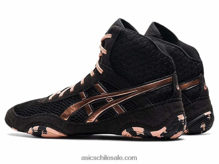 mujer Asics matblazer R8N4463893 negro/oro rosa