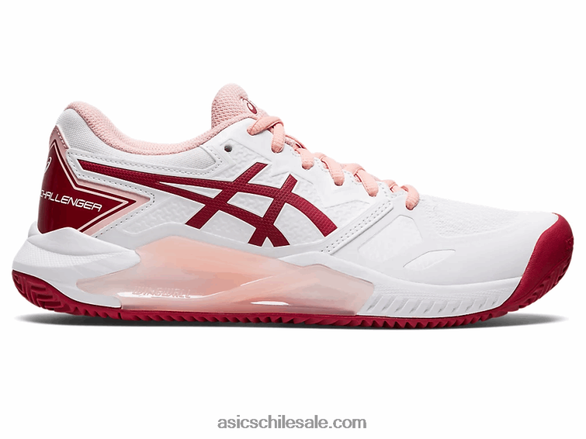 mujer Asics gel-challenger 13 arcilla R8N4462804 blanco/arándano