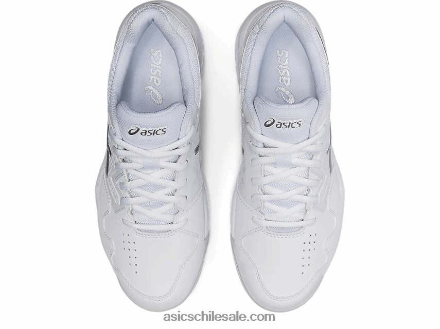 mujer Asics gel dedicado 7 R8N4463768 blanco/plata pura