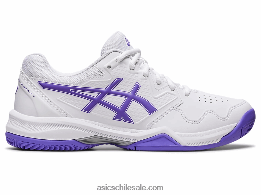 mujer Asics gel-dedicate 7 arcilla R8N4462541 blanco/amatista