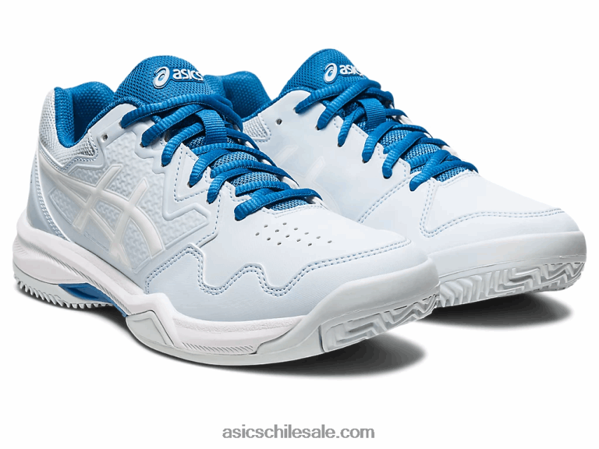 mujer Asics gel-dedicate 7 arcilla R8N4462544 cielo/blanco