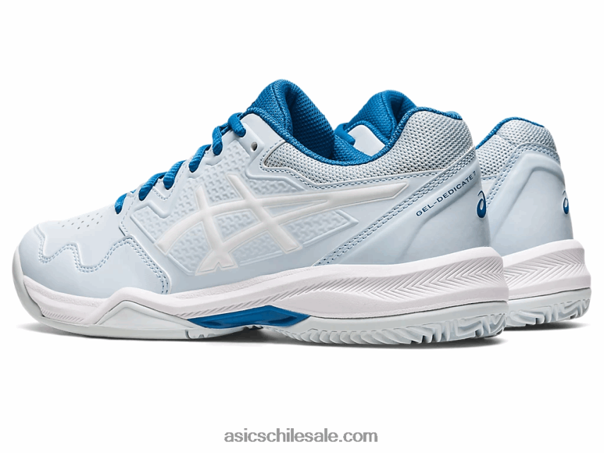 mujer Asics gel-dedicate 7 arcilla R8N4462544 cielo/blanco