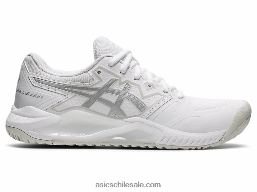 mujer Asics gel-desafiador 13 R8N4463554 blanco/plata pura
