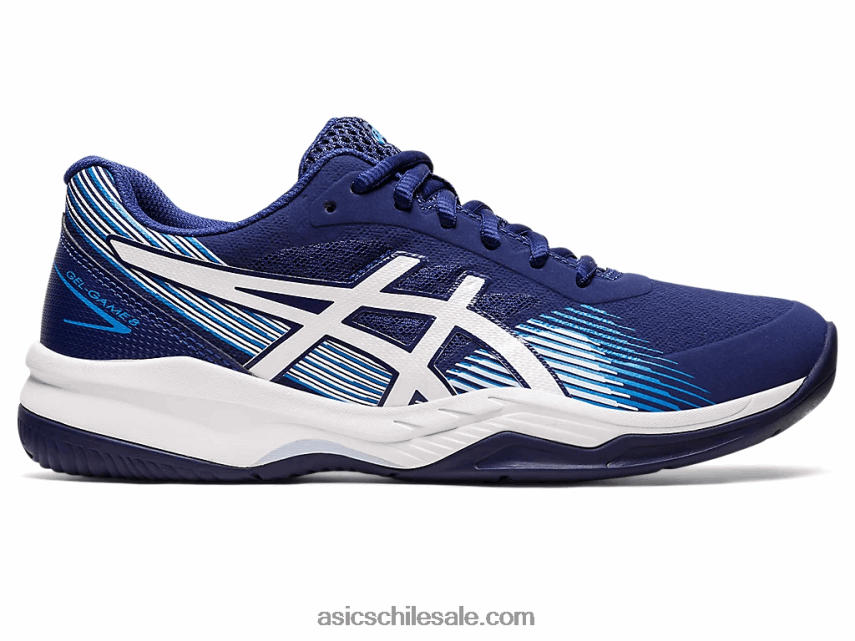 mujer Asics juego de gel 8 R8N4463098 buceo azul/blanco
