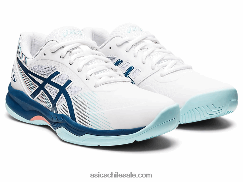 mujer Asics juego de gel 8 R8N4463532 blanco/índigo claro