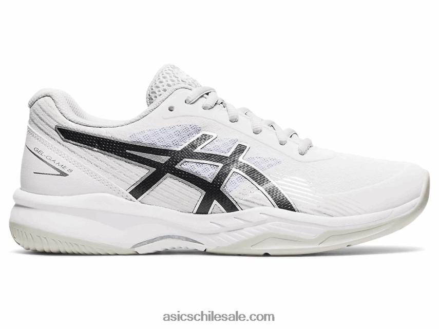 mujer Asics juego de gel 8 R8N4464023 blanco negro