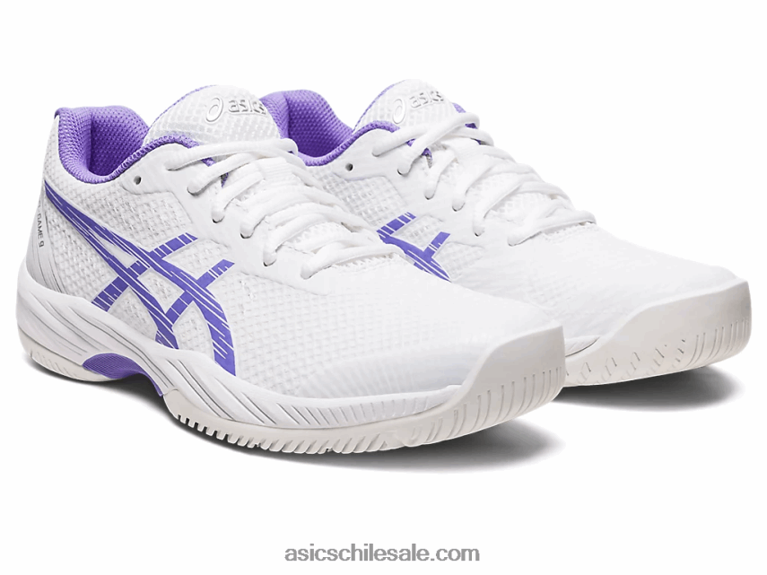 mujer Asics juego de gel 9 R8N4462487 blanco/amatista