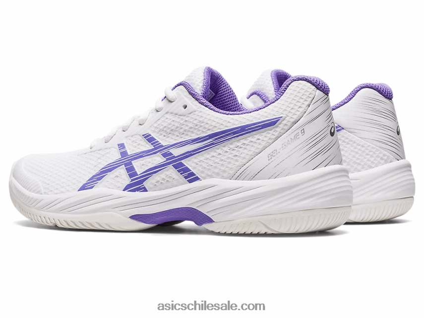 mujer Asics juego de gel 9 R8N4462487 blanco/amatista