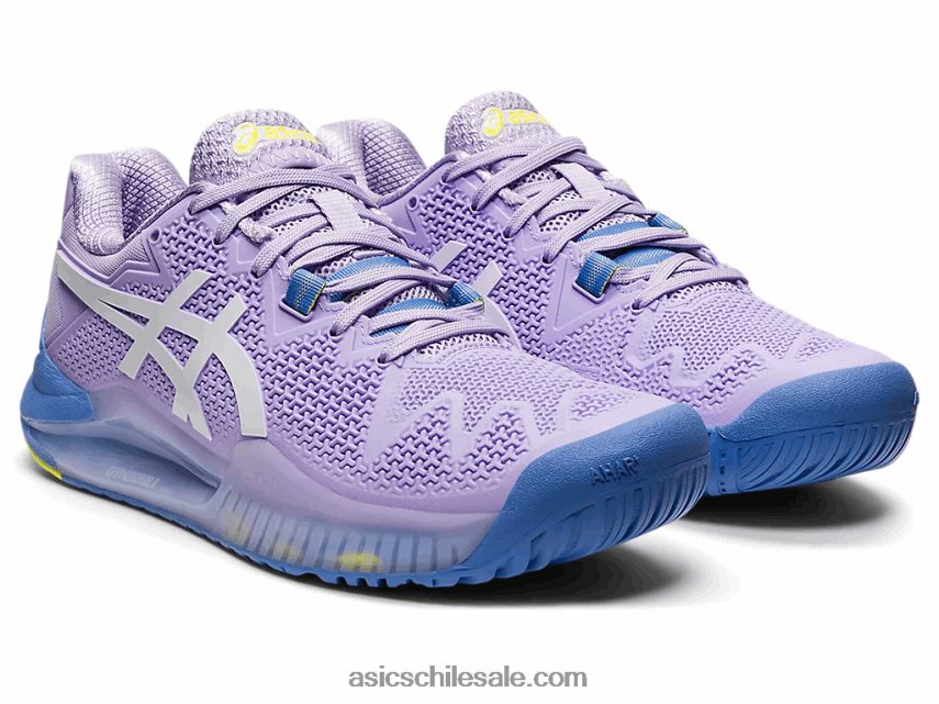 mujer Asics resolución de gel 8 R8N4463260 murasaki/blanco