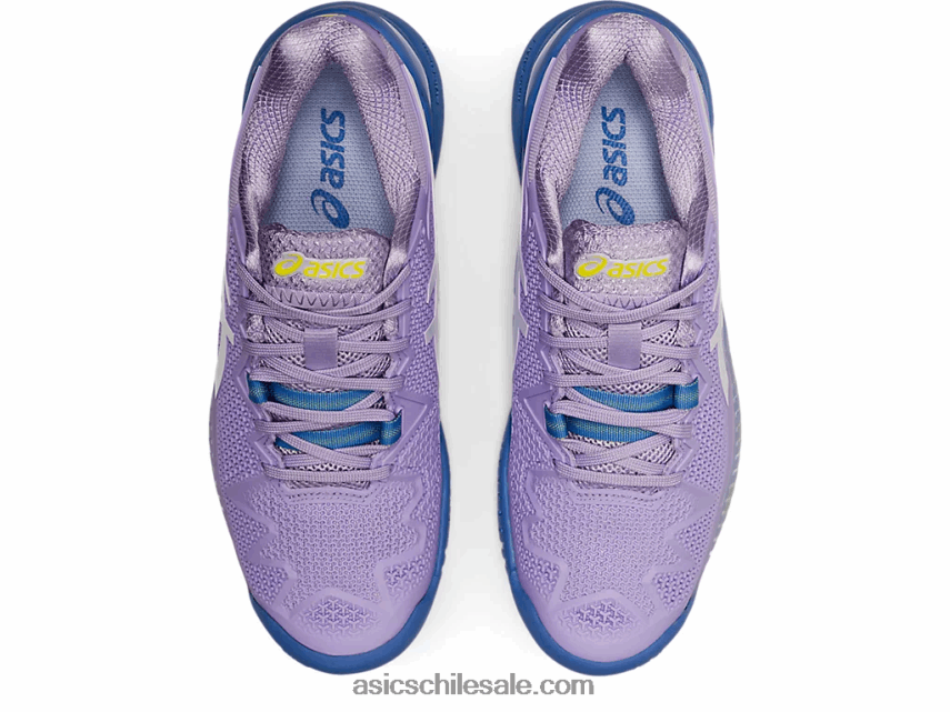 mujer Asics resolución de gel 8 R8N4463260 murasaki/blanco