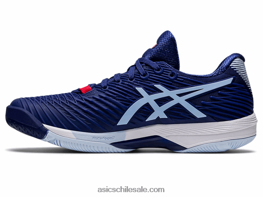 mujer Asics velocidad de solución ff 2 R8N4462999 buceo azul/cielo suave