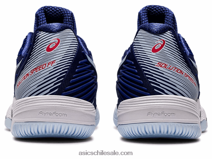 mujer Asics velocidad de solución ff 2 R8N4462999 buceo azul/cielo suave