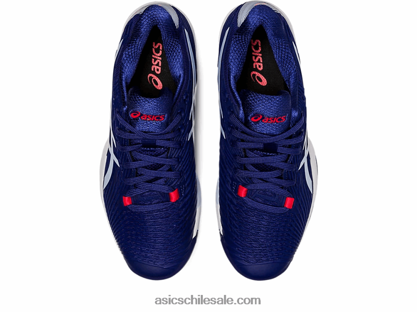 mujer Asics velocidad de solución ff 2 R8N4462999 buceo azul/cielo suave