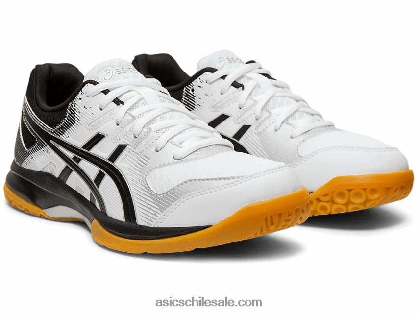 mujer Asics cohete de gel 9 R8N4464208 blanco negro