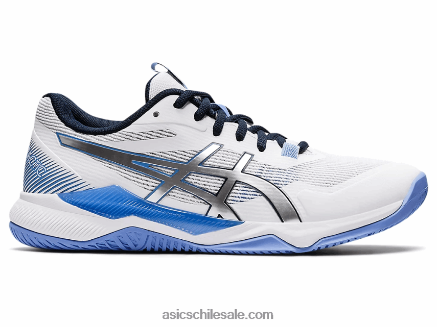 mujer Asics táctica de gel R8N4463591 blanco/azul bígaro