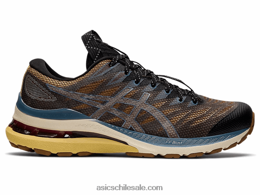 mujer Asics fn3-s gel-kayano 28 R8N4463139 antracita/oro antiguo