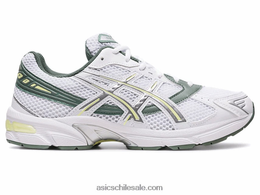 mujer Asics gel-1130 R8N446193 blanco/amarillo amontonado