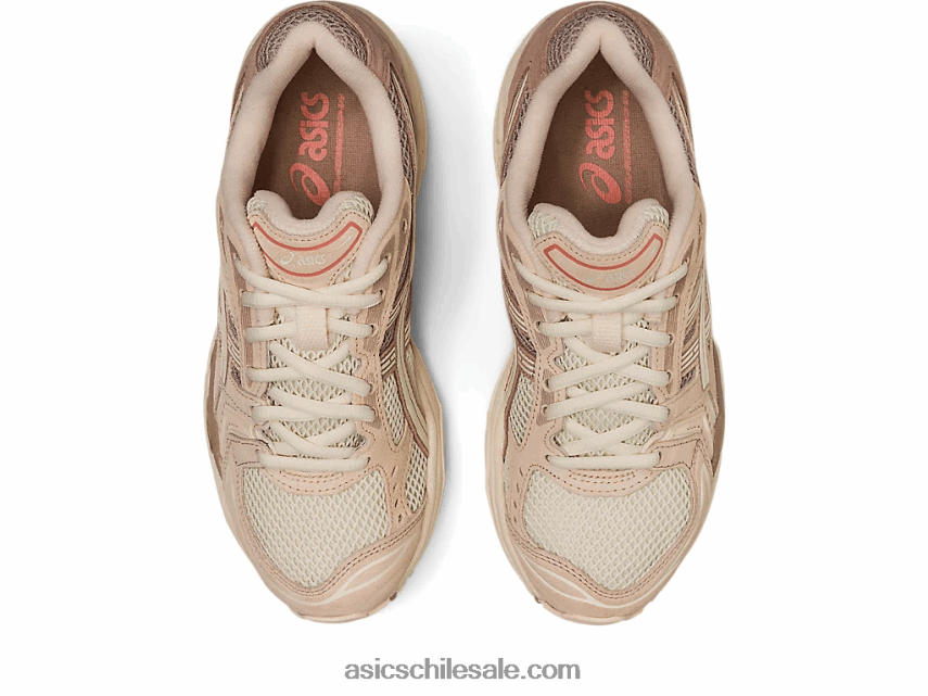 mujer Asics gel-kayano 14 R8N4462590 melocotón blanco/crema