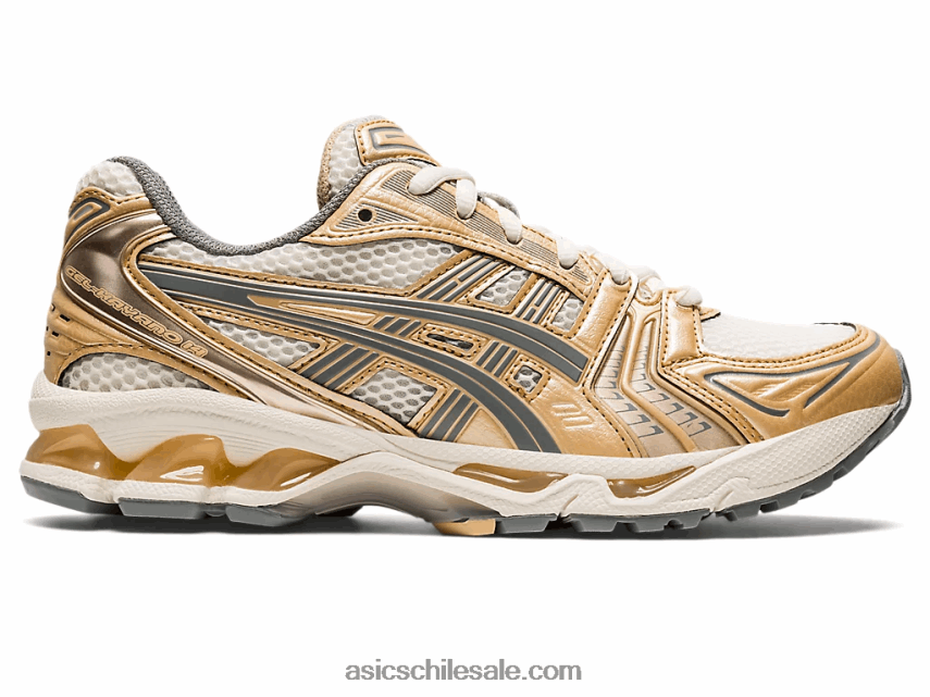 mujer Asics gel-kayano 14 R8N4462900 crema/gris arcilla