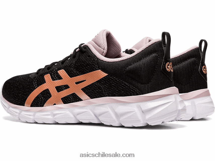mujer Asics gel-lyte cuántica R8N4463169 negro/oro rosa