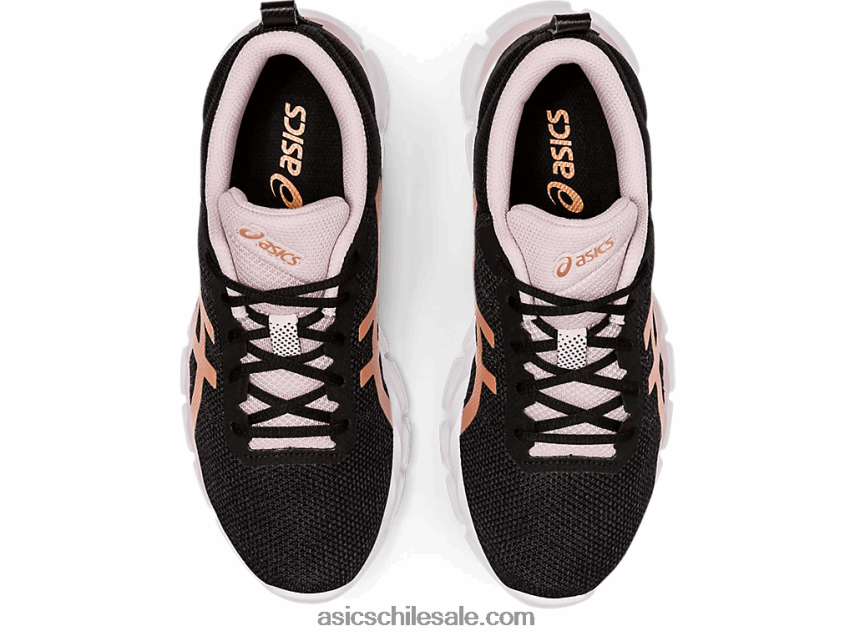 mujer Asics gel-lyte cuántica R8N4463169 negro/oro rosa