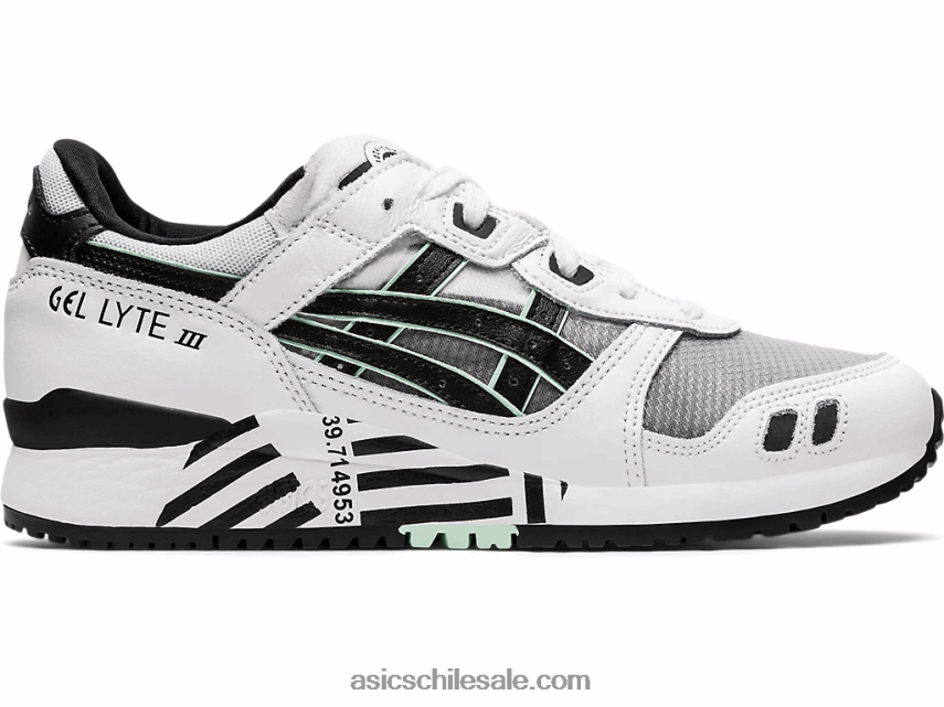 mujer Asics gel-lyte iii og R8N4464169 blanco negro