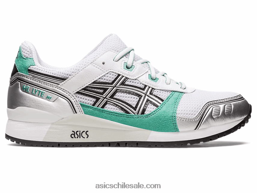 mujer Asics gel-lyte iii og R8N446516 blanco/salvia